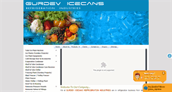 Desktop Screenshot of gurdevrefrigeration.com